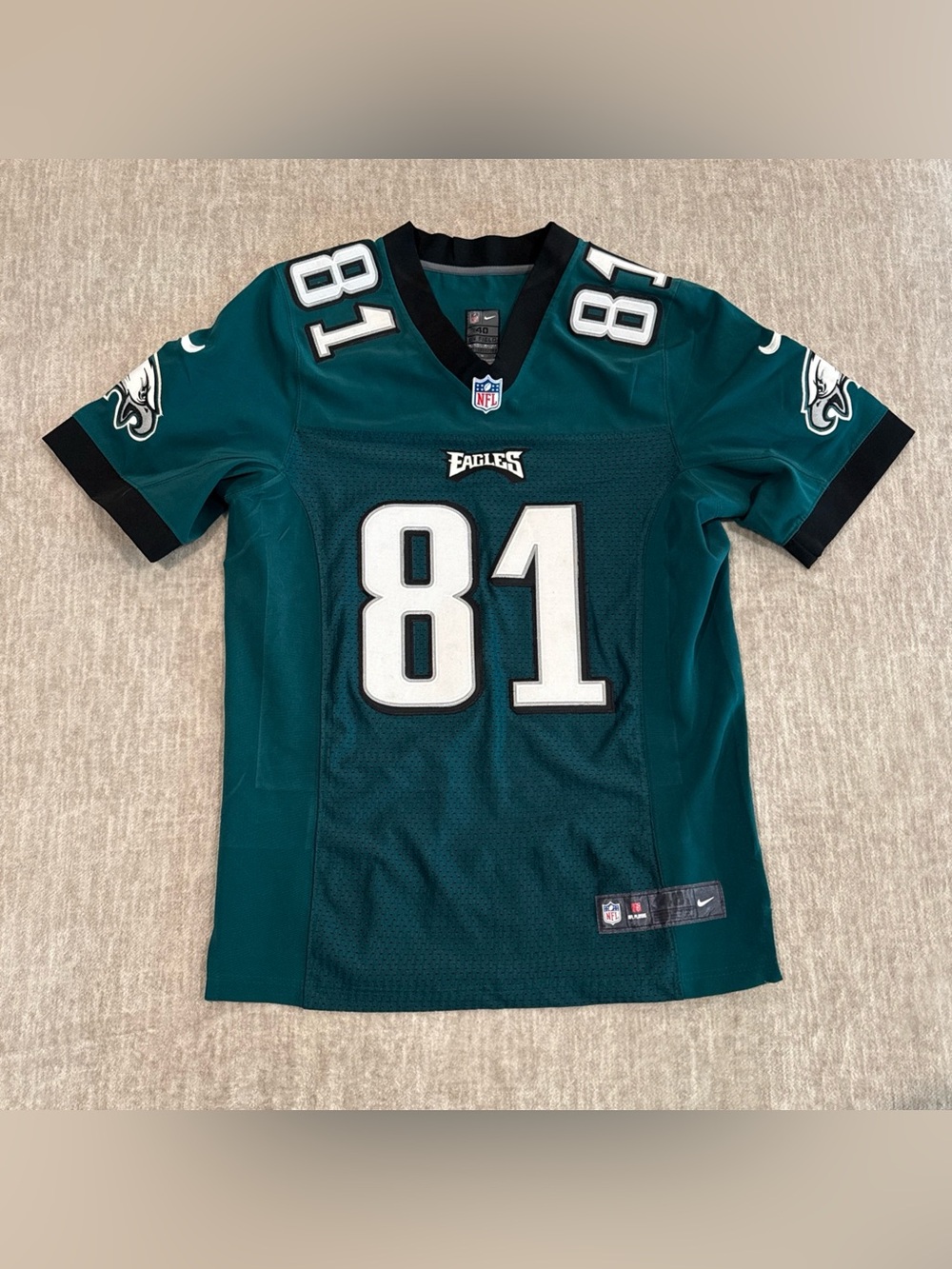 Jordan Matthews Green Philadelphia Eagles Nike Vapor Elite Jersey Green 40